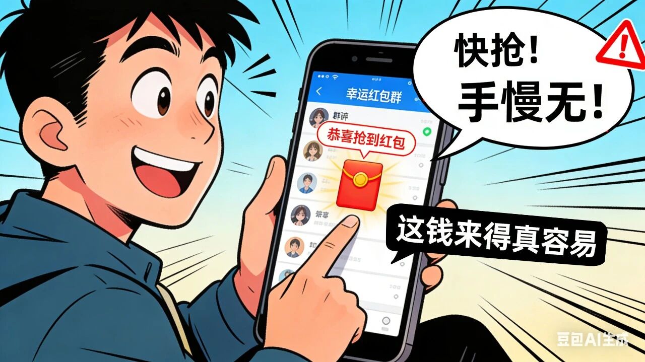 可能涉嫌犯罪！千万别这样抢红包